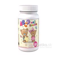 Clinical ABCD muLTi Gummies s malinovou príchuťou 60ks