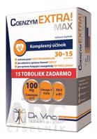 COENZYM EXTRA MAX 100MG - DA VINCI cps 30+15 zadarmo (45 ks)