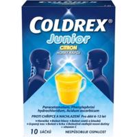 COLDREX Junior citrón 10 vrecúšok