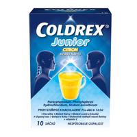 Coldrex Junior horúci nápoj citrón 10 ks