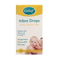 COLIEF Infant drops lactase enzyme detská kolika 15 ml