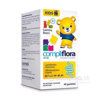 Compliflora KIDS želatínové medvedíky 60ks