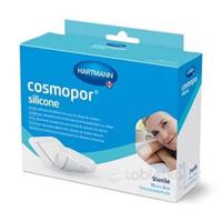 Cosmopor Silicone absorpčné adhezívne krytie, náplasti 10x8cm 5ks