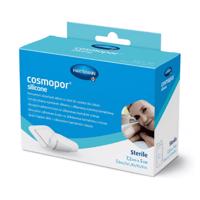 COSMOPOR Silicone absorpčné adhezívne krytie náplasti 7,2 x 5 cm 5 ks