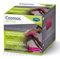 Cosmos Active kineziologická tejpovacia páska ružová 5 cm x 5 m 1 ks