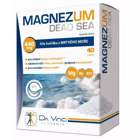 DA VINCI MAGNEZUM DEAD SEA 40 tbl