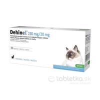 Dehinel 230mg/20mg pre mačky 30 tabliet