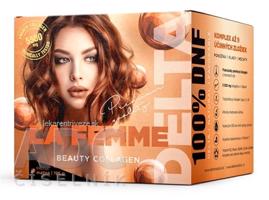 DELTA LA FEMME beauty COLLAGEN 5 500 mg prášok na prípravu nápoja, rozpustný kolagén, príchuť malina 1x196 g