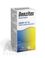 DENZITEX - Fidelispharm cps (calcium+D3+K2) (inov. 2023) 1x60 ks