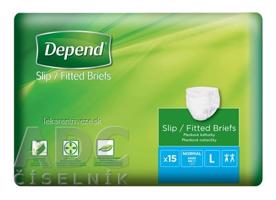 DEPEND Slip NORMAL L priedušné plienkové nohavičky 1x15 ks