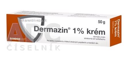 DERMAZIN 1 % krém crm der (tuba Al) 1x50 g