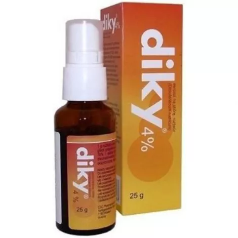 Diky 4% sprej - gél 30 ml