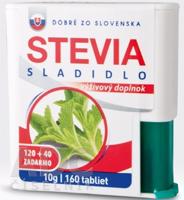 Dobré zo Slovenska Stevia sladidlo dávkovačom 160 tabliet