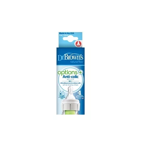 Dr.BROWN´S OPTIONS  + Anti-colic dojčenská fľaša 120 ml 1ks