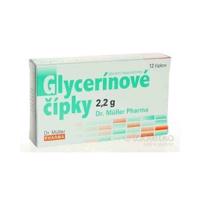 Dr. Müller Glycerínové čípky 2,2 g - 12 ks