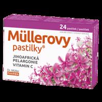 Dr. Müller pastilky juhoafrická pelargónia +vit.C 24 ks