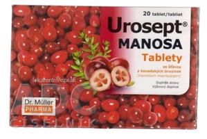 Dr. Müller UROSEPT MANOSA tbl 1x20 ks