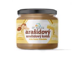 Dr. Natural Arašidový krém s bielou čokoládou 220 g