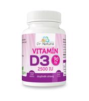 Dr.Natural Vitamín D3 2500 IU 90 tabliet výživový doplnok