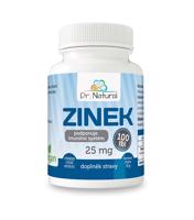 Dr.Natural Zinok 25 mg 100 tabliet výživový doplnok