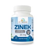 Dr.Natural Zinok 25 mg 100 tbl. Výživový doplnok