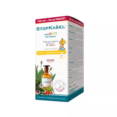 Dr. Weiss Stopkašeľ sirup 150 ml