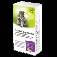 DRONTAL Dog flavour 150/144/50 mg 24 tabliet