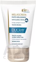 DUCRAY MELASCREEN SOIN GLOBAL MAINS SPF50+ fotostarnutie - komplexná starostlivosť o ruky 1x50 ml