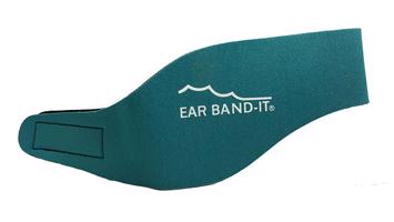 Ear Band-it® Teal Čelenka na plávanie Veľkosť čelenky: Velká Čelenka na plávanie