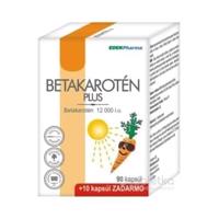 EDENPharma BETAKAROTÉN PLUS cps 90+10 zadarmo