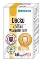 Edenpharma Déčko 4000 I.U. 60 kapsúl