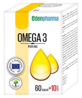 Edenpharma Omega 3 60 + 10 kapsúl