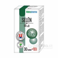 EDENPharma SELÉN 50 μg tbl 30+10 zadarmo