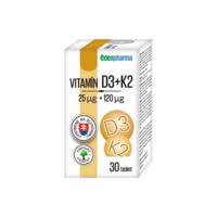 EDENPHARMA Vitamín D3 + K2 30 tabliet