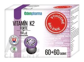 EDENPharma VITAMÍN K2 Forte tbl 2x60 (120 ks)