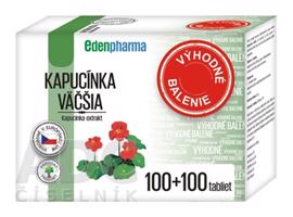 EDEPHARMA Kapucínka väčšia 100+100 tabliet