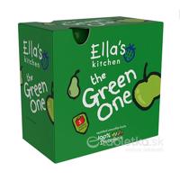 Ella's Kitchen BIO Green One kiwi, jablko a banán 6m+, 5x90g