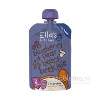 Ella's Kitchen BIO raňajky čučoriedka a hruška 6m+, 100g