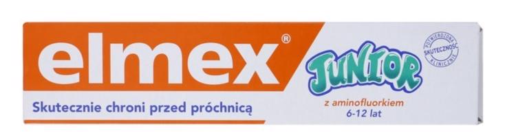 Elmex Junior zubná pasta 75 ml