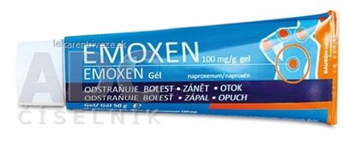 Emoxen Gél gel (tuba Al) 1x50 g