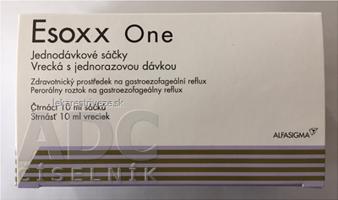 Esoxx One perorálny roztok vrecká na gastroezofageálny reflux 14x10 ml