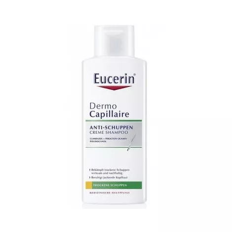 Eucerin Dermo Capillaire šampón proti suchým lupinám 250ml