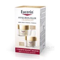 Eucerin HYALURON-FILLER+ELASTICITY DUO proti vráskam, denný krém 50ml + nočný krém 50ml