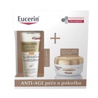 EUCERIN Hyaluron-filler + elasticity krém na ruky 75 ml+ telový krém 200 ml Vianoce set