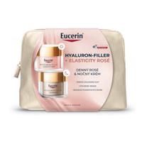 EUCERIN Hyaluron-filler + elasticity rosé denný a nočný krém 2 x 50 ml vianočný set