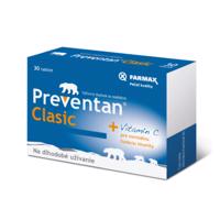 FARMAX Preventan clasic s vitamínom C 30 tabliet