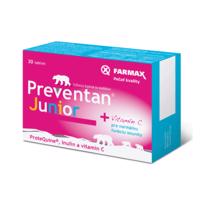 FARMAX Preventan junior s vitamínom C 30 tabliet