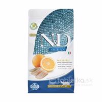 Farmina N&D cat OCEAN (GF) adult, neutered, herring & orange 1,5kg