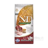 Farmina N&D dog AG adult medium & maxi, light, chicken, spelt, oats & pomegranate 12kg