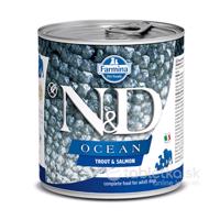 Farmina N&D dog OCEAN trout & salmon konzerva pre psy 285g